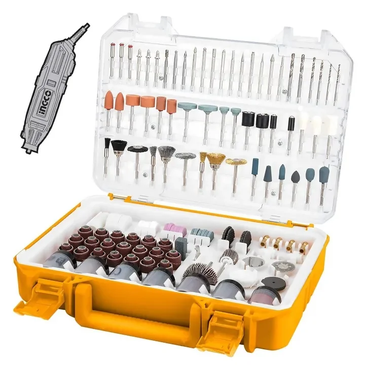 Set Trusa Accesorii Biax 420 Buc Pentru Gravat Ingco AKMG4208