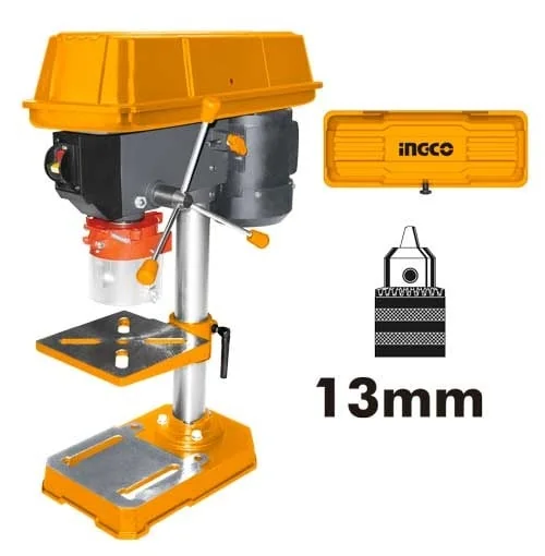 Masina Gaurit De Banc Fixa Cu Coloana 350W + Mandrina Ingco DP133505
