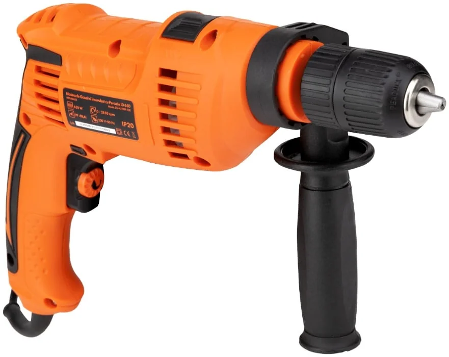 Mașina De Gaurit Cu Percuție 650W, 2850Rpm, Mandrină 13mm, Evotools Epto 681625