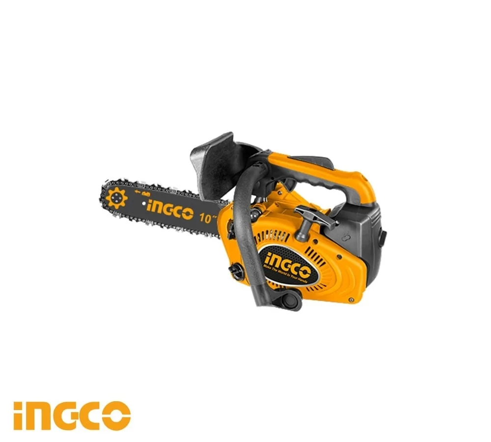 Drujba De Mana Pe Benzina 1CP, 0.7KW, 200mm, 25.4CC, Pentru Dulgherie, Ingco GCS5261011