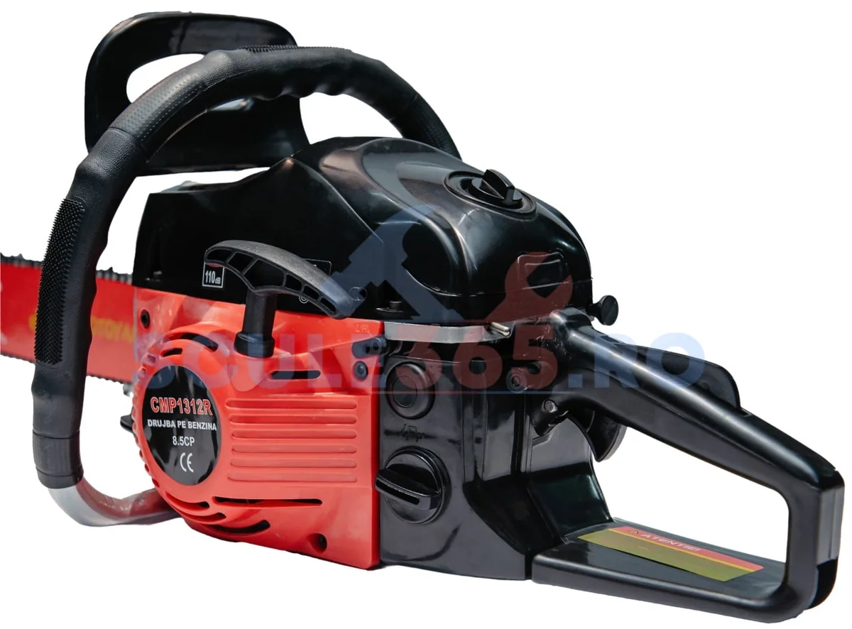 Mega Pachet 8.5cp Drujba Benzina + 2 Lanturi + 2 Lame + Ulei Ungere Lant 1L + Ulei Amestec 0.5L + 2 Bujii + Accesorii Motoyama Japan