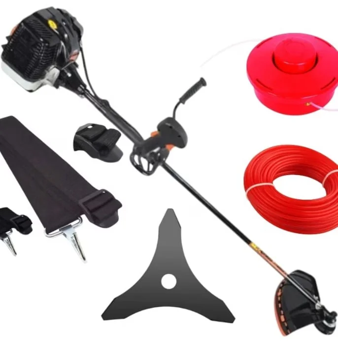Motocoasa Benzina 2T 7.8Cp, 52Cmc, 12000Rpm, Accesorii Incluse, Campion CMP1553