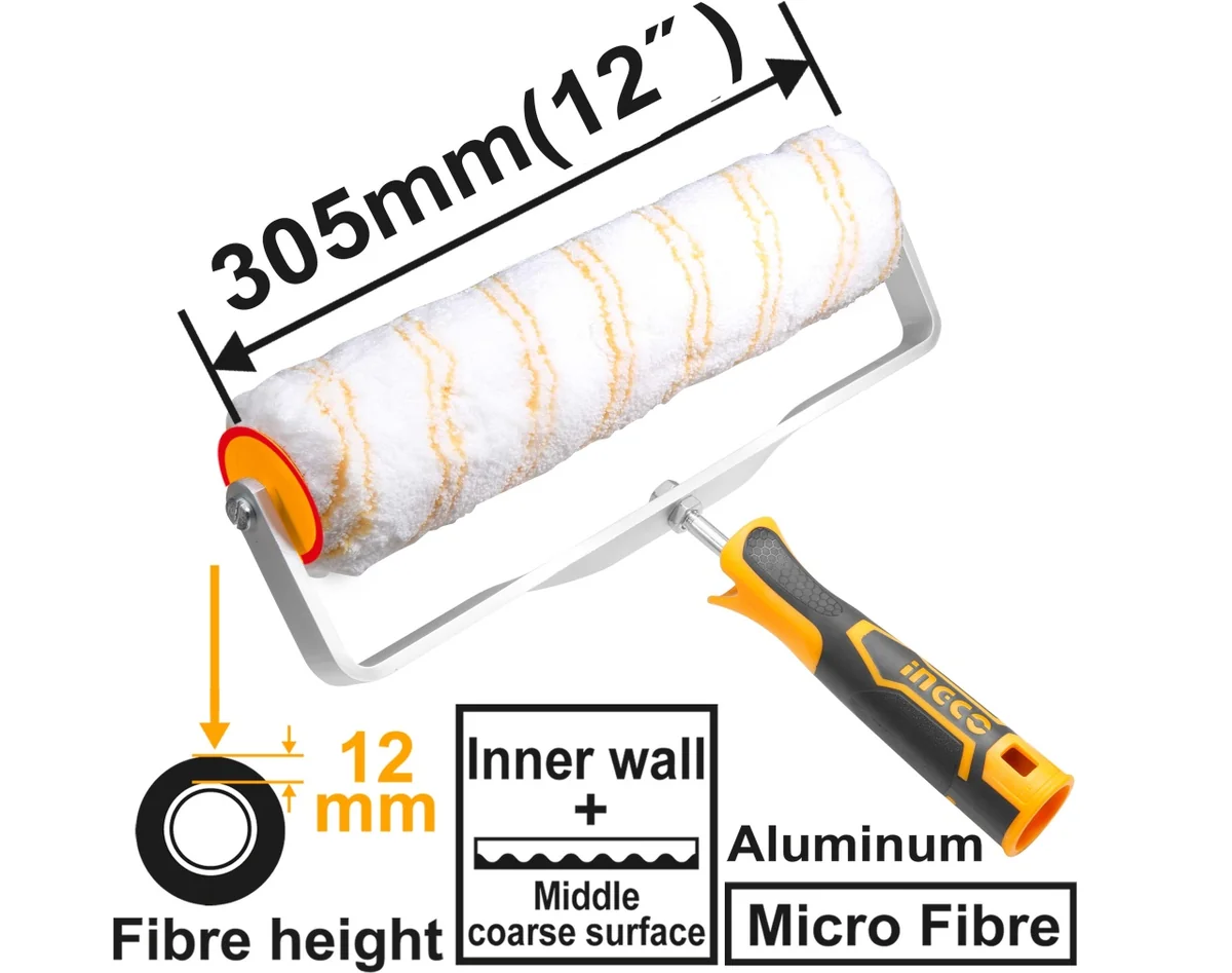 Trafalet 305mm Fibra 12mm Interior INGCO HRHT093051