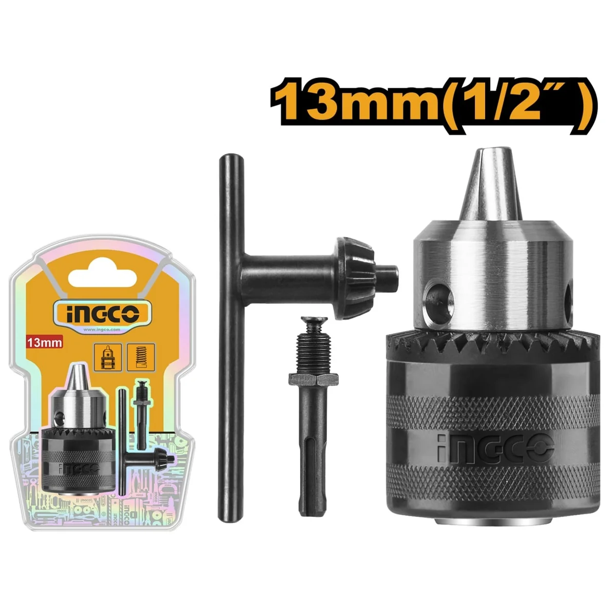Mandrină Cu Cheie 13mm Cu Adaptor SDS+ Ingco KC1301.1