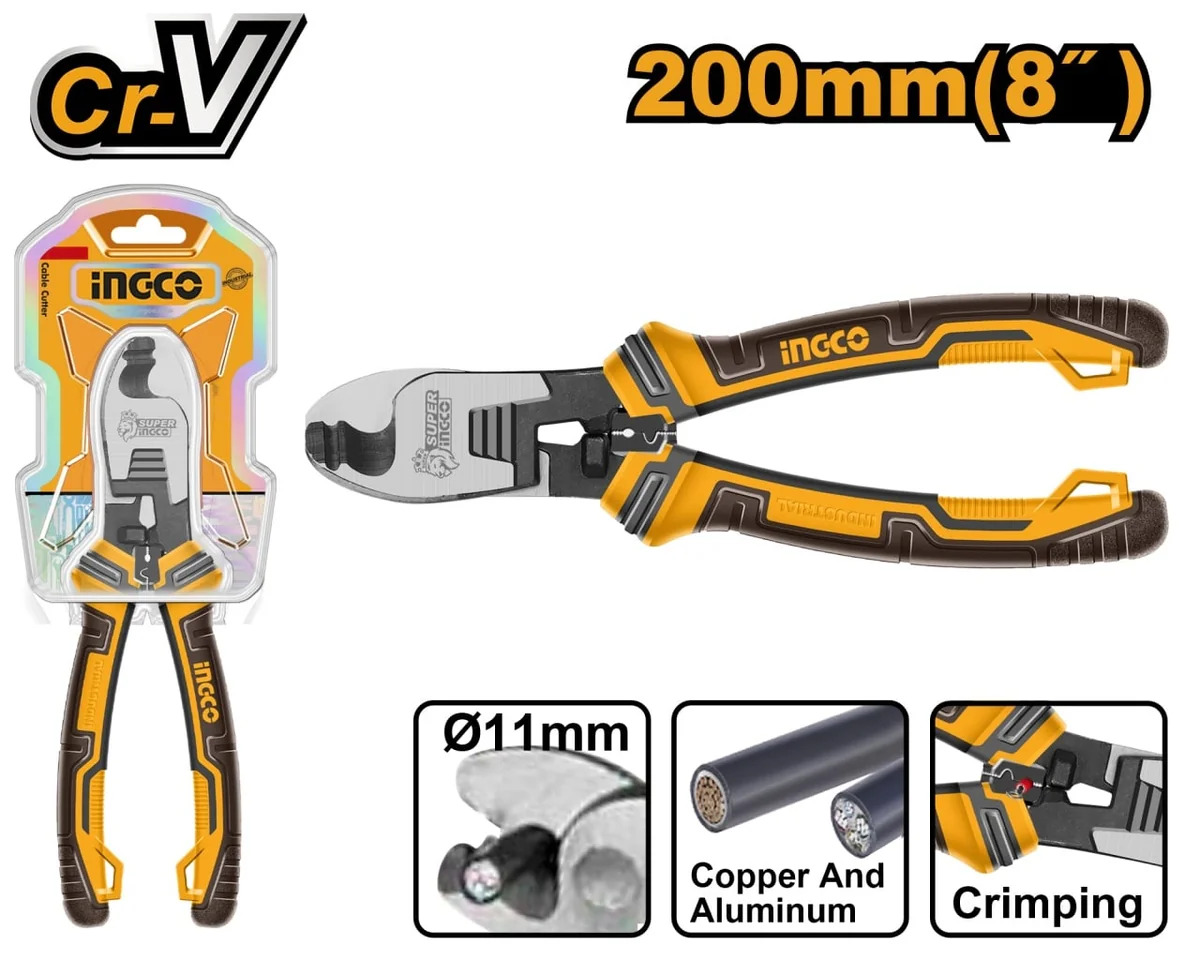 Cleste Taietor Cablu 8/200mm INGCO HCCB0208