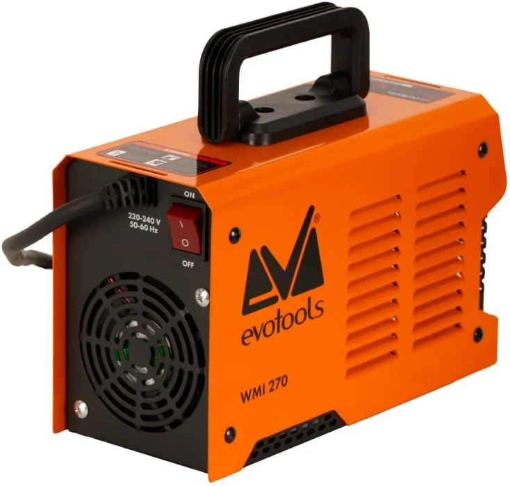 Aparat Invertor De Sudura Cu Afisaj Led Wmi 270, Anti-Stick, 4Kg, 2.5-5Mm, Ip21S, Evotools 683149