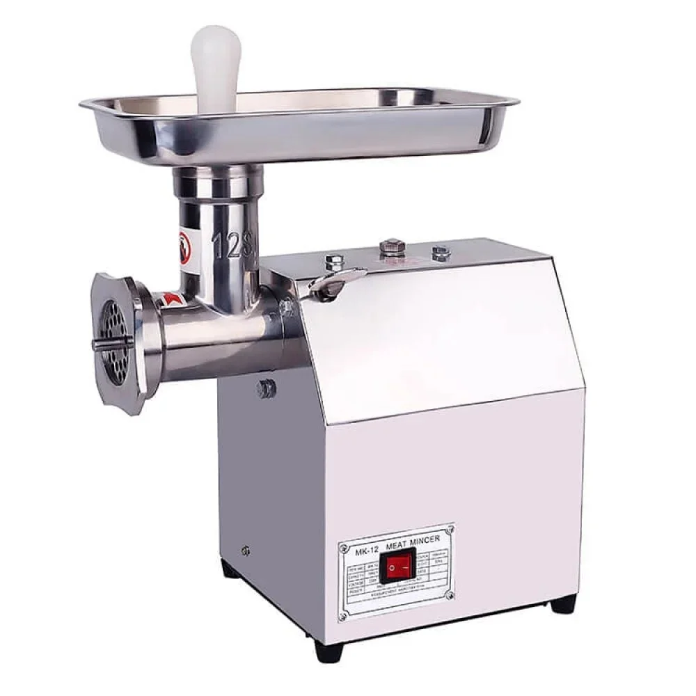 Masina Electrica De Tocat Carne Mk12 4500W Profesionala, Accesorii Inlcuse, Adaptor Carnati, Reductor Cu Ulei Campion Professional CMP1718