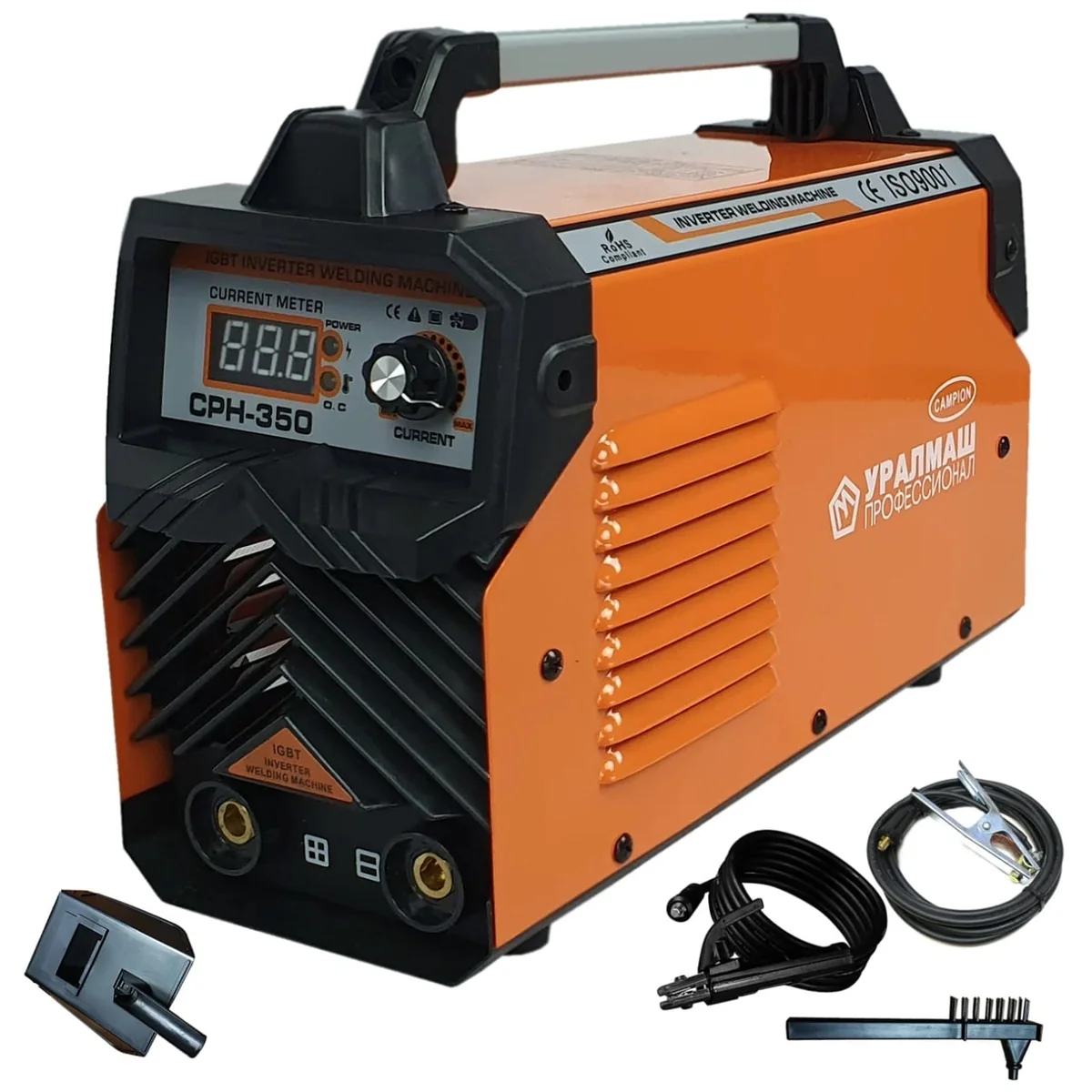 Aparat De Sudura Invertor 350A Profesional, CPH350 Uralmash By Campion – 350A, 4.5kW, Profesional, Tehnologie IGBT CMP0808