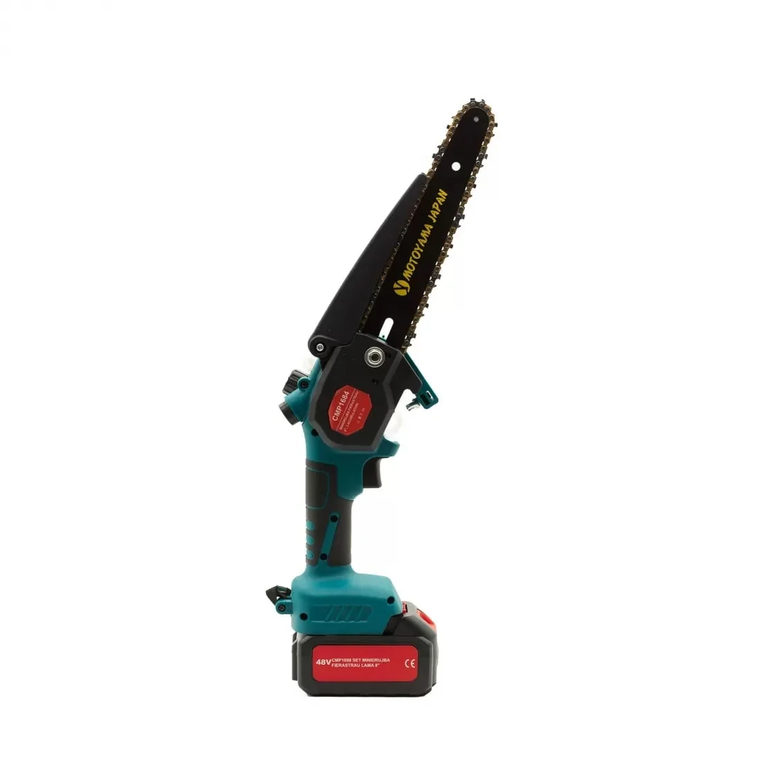 Mini Drujba Electrică 8AH Cu 2 Acumulatori, Burshless, 2000Rpm, 7.5M/S, Ungere Automată Campion CMP1684