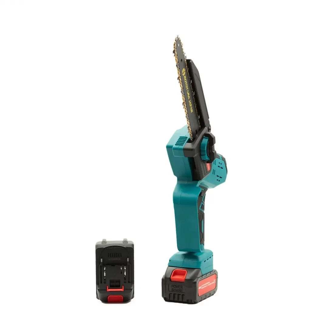 Mini Drujbă Electrică Cu 2 Acumulatori 8AH, 150mm, 8", 7.5m/s, 2000rpm, Campion CMP1698