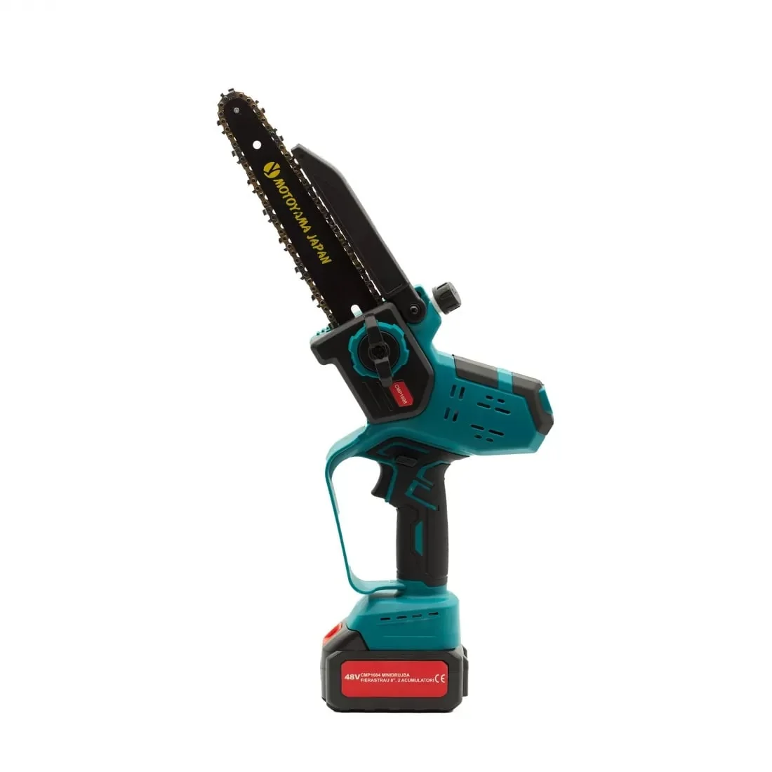Mini Drujbă Electrică Cu 2 Acumulatori 8AH, 150mm, 8", 7.5m/s, 2000rpm, Campion CMP1698