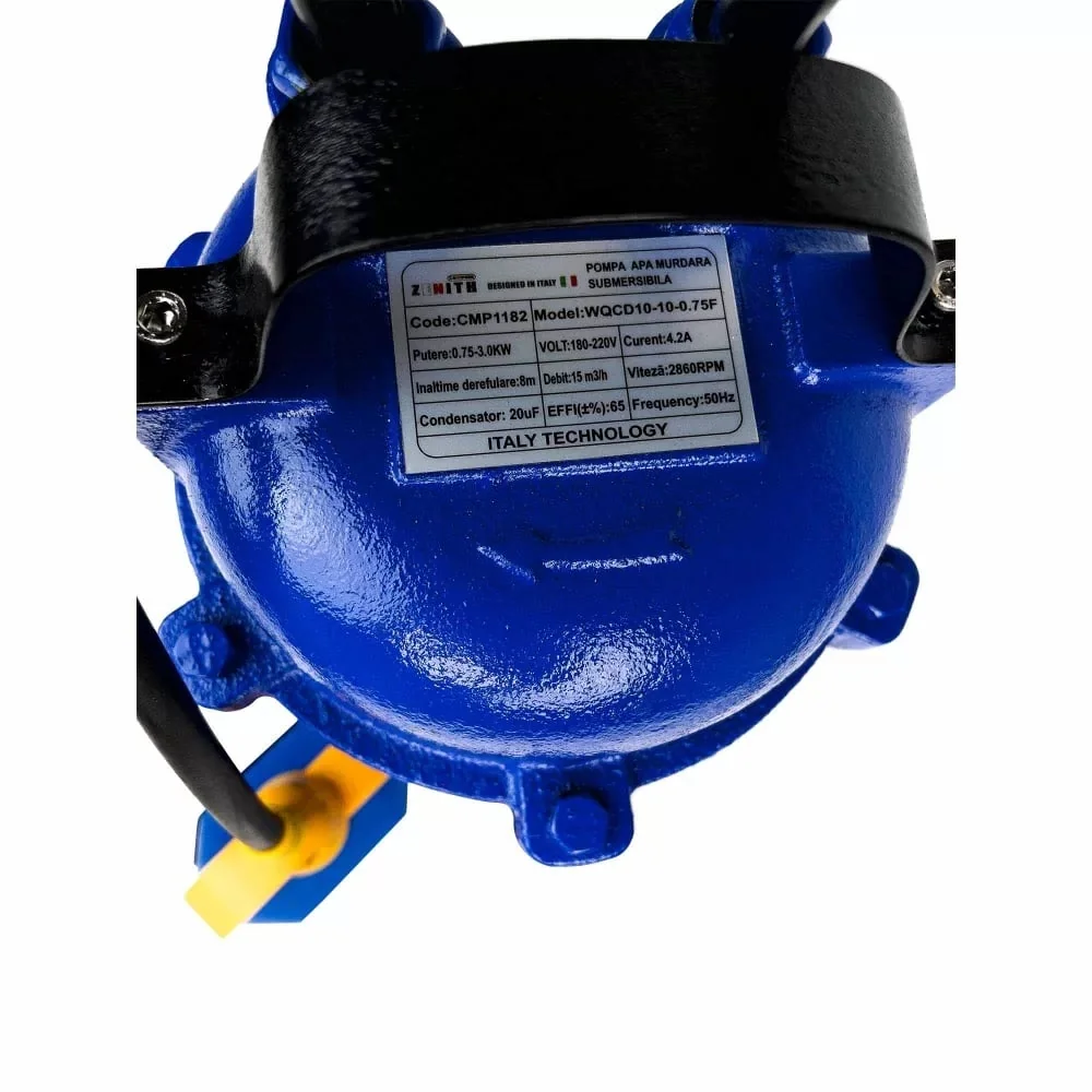 Pompa Apa Cu Tocător 3000W, Plutitor, 15000L/H, 160M Înălțime, 2'' Inch, Campion CMP1182
