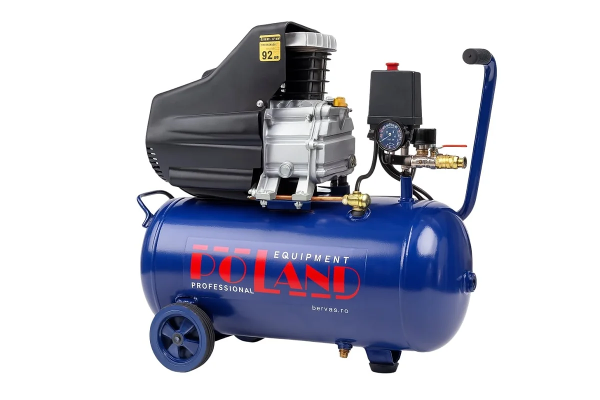 Compresor De Aer 25L, 1500W, 120L/Min, 8Bar/115Psi, Poland Professional