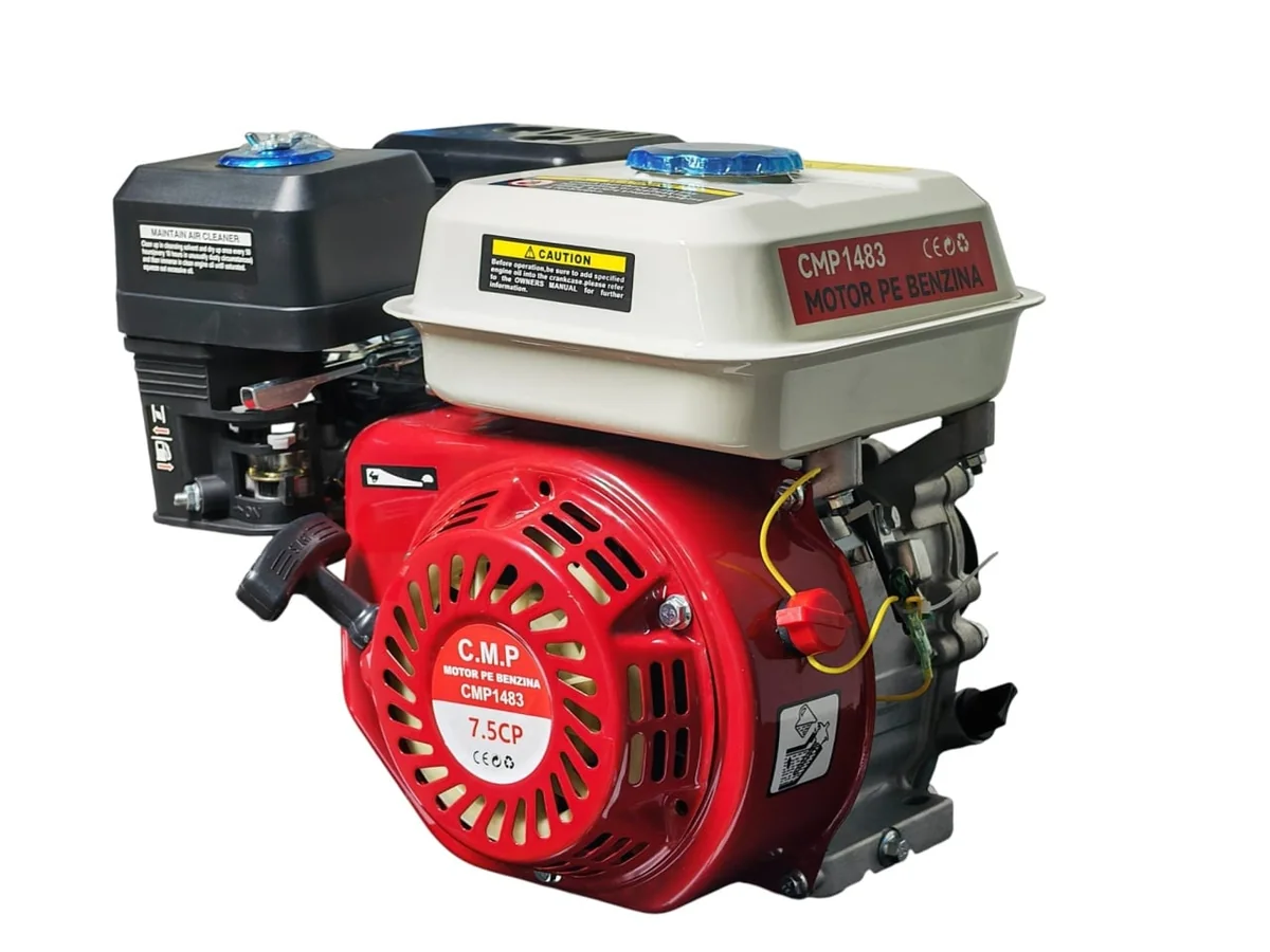Fulie Cadou Motor Benzina 7.5cp, 4 Timpi, 196cmc, 3600rpm Ax 3/4, 15kg, Pentru Generator, Motocultor, Motopompa Etc Campion CMP1483