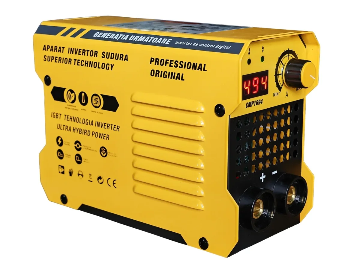 Aparat De Sudura Tip Invertor 494A, Reglaj, Afisaj Digital, Ventilat, 1.6-4mm, Next Generation - URAL MASH Professional CMP1694
