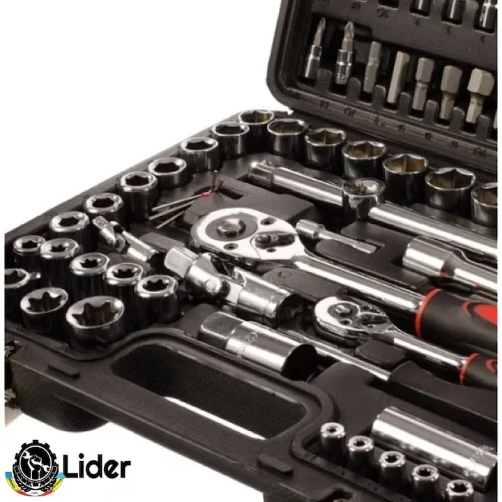 Trusă Chei Tubulare, 108 Piese, LIDER PREMIUM, MX947