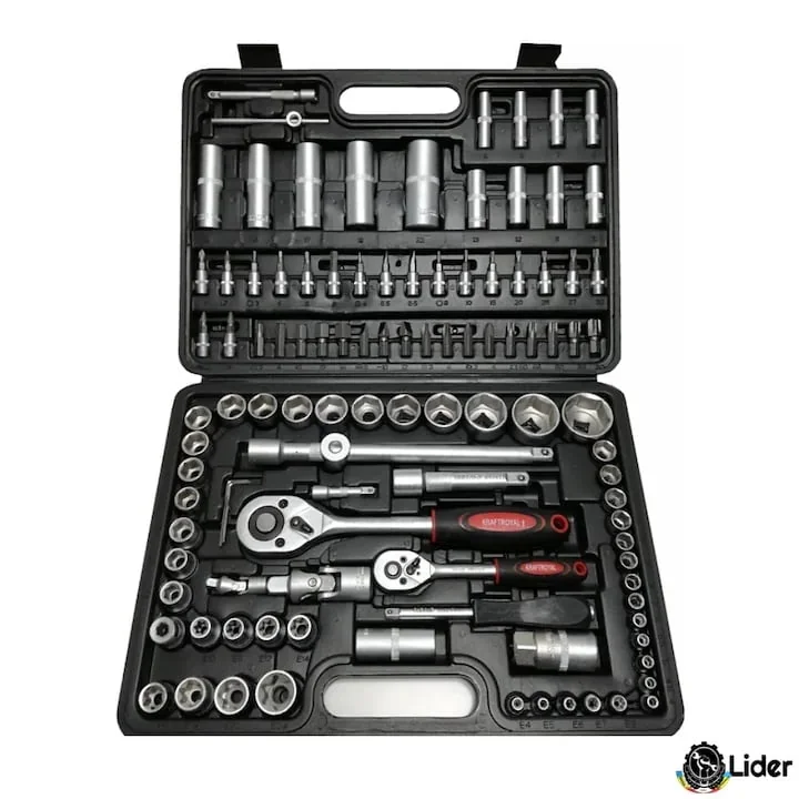 Trusă Chei Tubulare, 108 Piese, LIDER PREMIUM, MX947