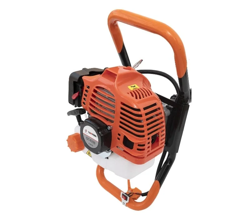 8.5CP *Pachet* Motoburghiu Foreza Pamant 8.5CP, 58cc, 9200rpm Professional, 3 Burghie Incluse (100, 150, 200) GT4350 Campion CMP4350