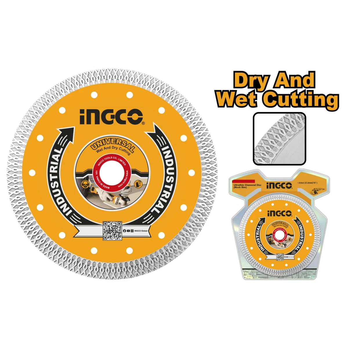 Disc Diamantat Continuu Ultra Subtire 180x1.2mm Industrial