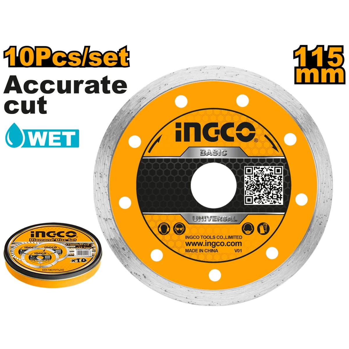 Disc Diamantat Continuu 125mmx5mm