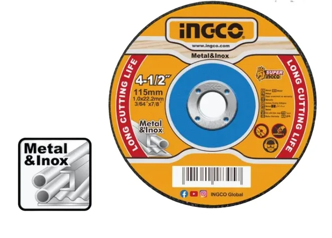 Disc Abraziv Ingco 115x1.0mm INGCO MCD101151