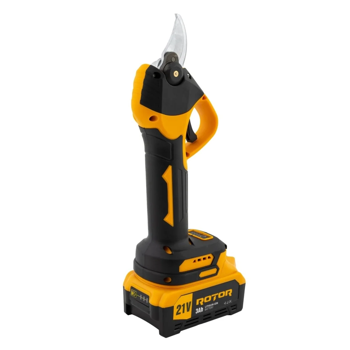 Set Mini Drujba Electrica Si Foarfeca De Gradina Cu 2 Acumulatori 3AH, 21V, Brushless ROTOR