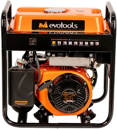 Generator De Curent 2-In-1 Cu Invertor Sudura Aparat 160A, 2000W, 4 Timpi, Evotools 683211