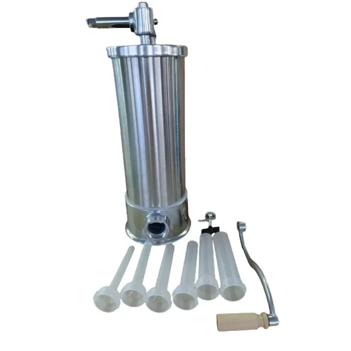 Masina Carnati Verticala Profesionala 6Kg Inox Cu 6 Palnii, Sistem Airstop, CAMPION CMP1170