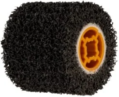 Perie Abrazivă 100x100 mm, Granulație 40, Prindere 20 mm, Carbură De Siliciu, Evotools 2050 (COD 683266 / 681626)