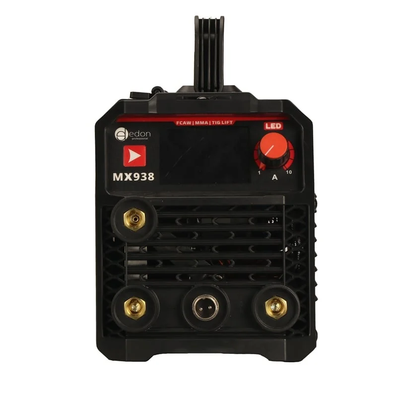 495A Pachet Aparat De Sudura Cu Sarma Tip Invertor 495A, MMA/MIG/FCAW/TIG + Ochelari Automati + Sarma Sudura Flux + x2 Pachete Electrozi + x4 Suport Magnetic Sudura EDON MX938