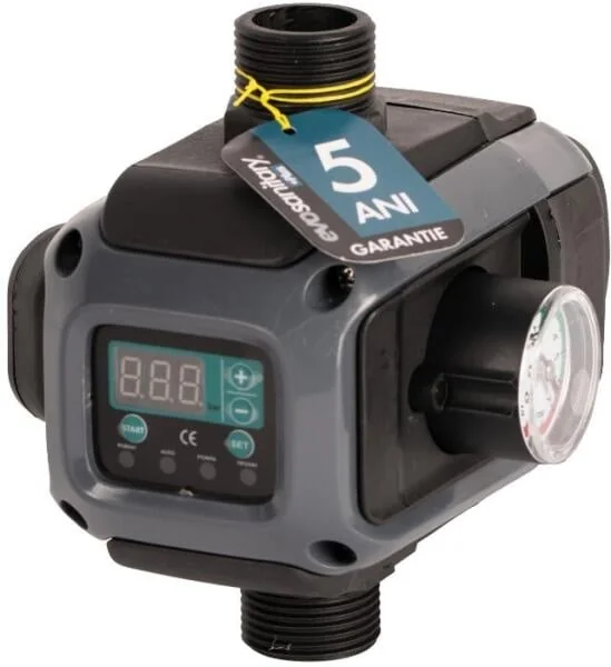 Prescontrol Electronic 1.1kW, Presiune Reglabila 1.3–9.8 Bar, Protectie Lipsa Apa, Evosanitary 683577