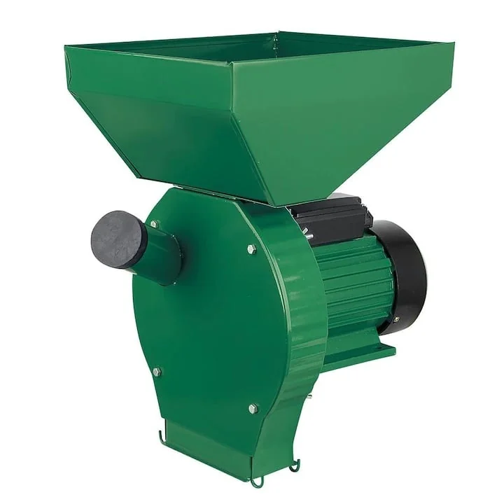 Moara Electrica Uruiala 4.5Kw, 300 Kg/Ora, Cereale, Cuva Extra Mare Verde, Campion CMP1335V – CMP1335V