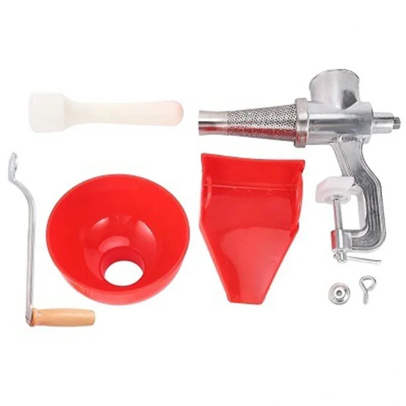 Mașină Storcător Suc Roșii Manuală Cu Separator 3kg, Profesională, Corp Aluminiu, Brillo BR-5301