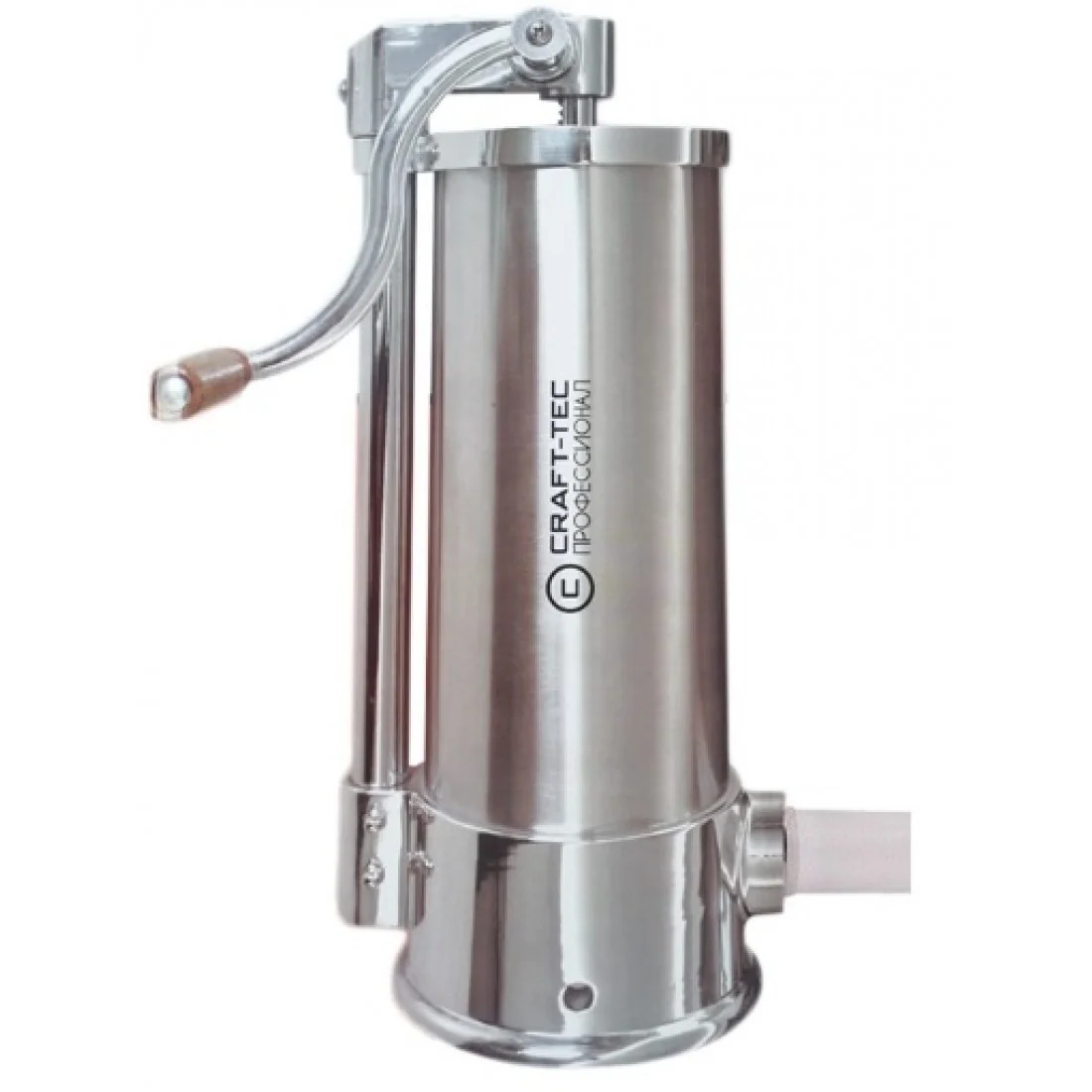 Mașina De Cârnați Verticală 6kg, 6 Palnii, Construcție Inox, Craft-Tec MX127