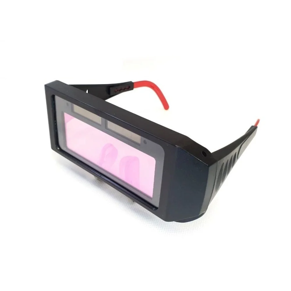 Pachet Aparat De Sudura Tip Invertor Wmi 200 Anti-Stick, 2.8kg, 2.5-3.2mm, + X2 Pachet Electrozi + Ochelari Sudura Automati, Manusi Palmare Din Piele, Set 4 Magneti