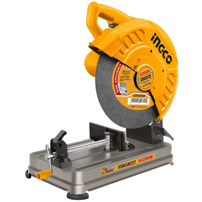 Masina De Debitat Metal 2200W, Disc 355mm, 3700rpm, Taiere 100x100mm, INGCO HPWR20018