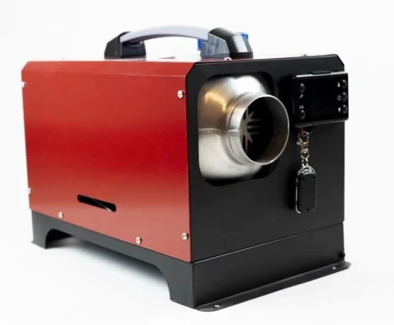 Aeroterma Pe Motorina 8kW Cu Evacuare, Telecomanda, 220V/12V/24V, Rezervor 5L, Campion CMP1478