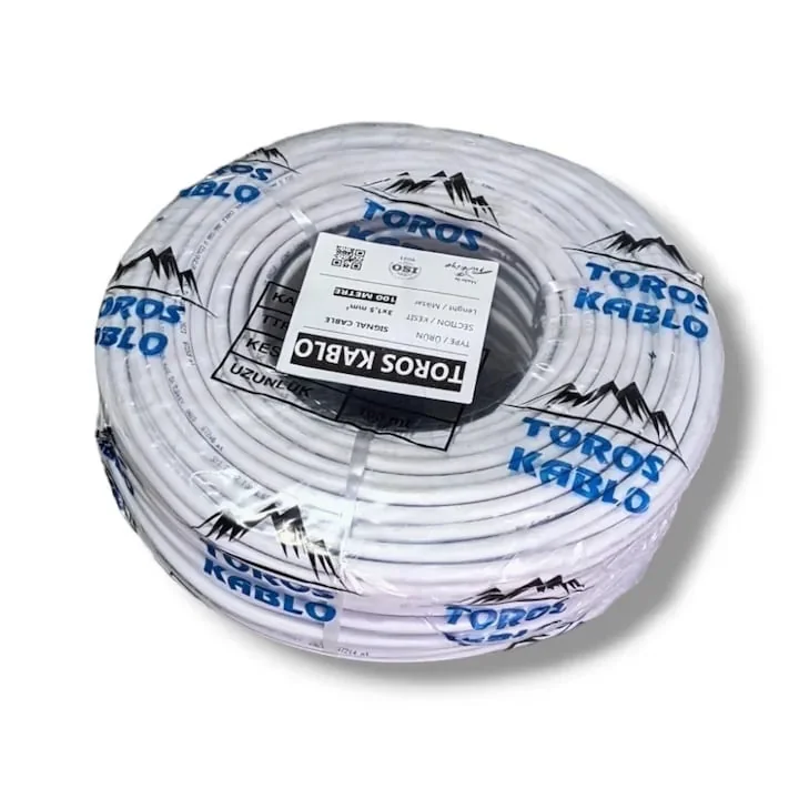 Cablu Electric Curent Toros Trs2x1.5, 100m, 2x1.5 Mm², Cupru, Izolație PVC Dublu Strat, 300/500V