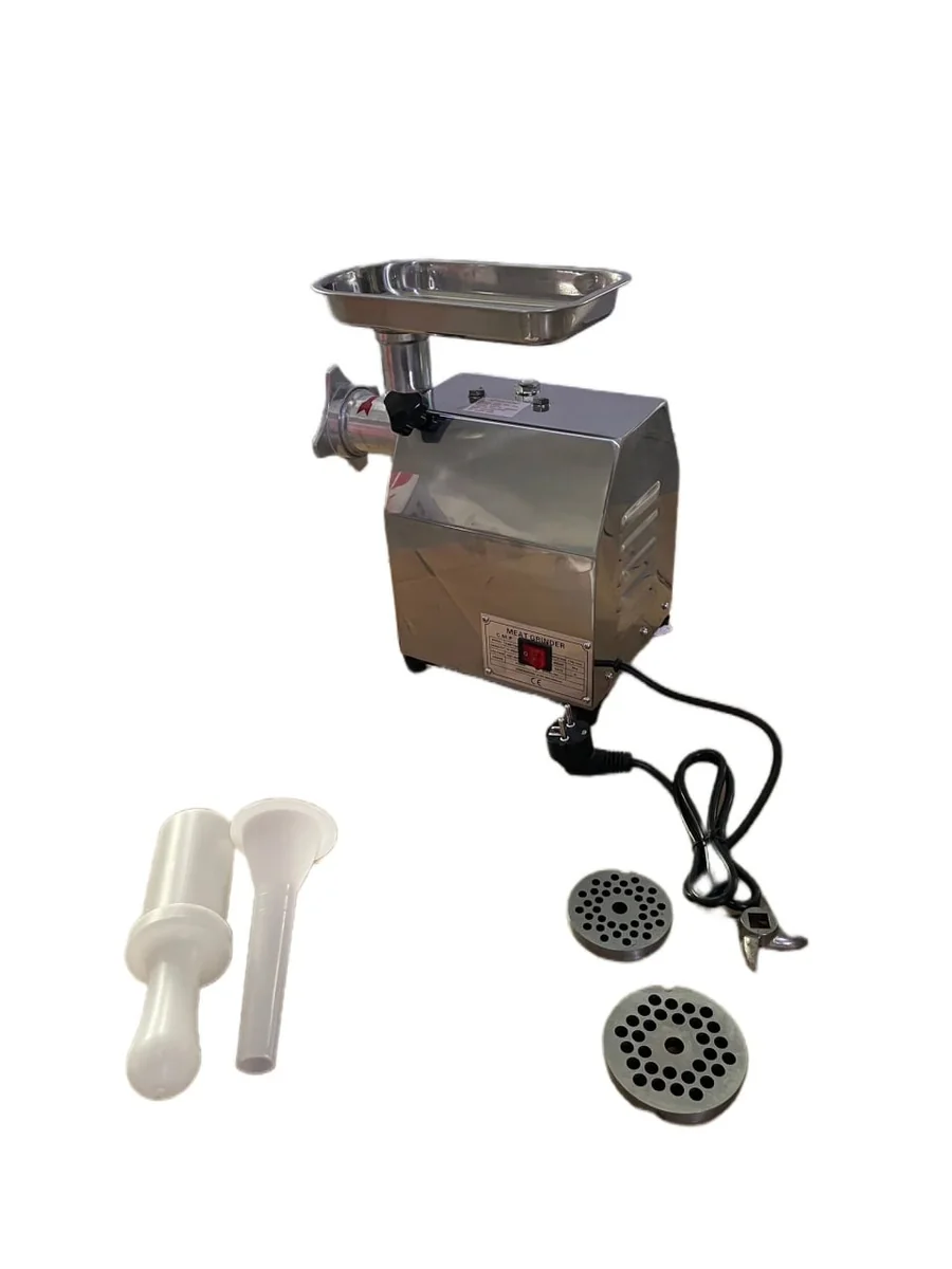Mașina De Tocat Carne Mk8, 4500W, Super Inox, Accesorii Incluse, 2 Site, Adaptor Carnati, Altai Professional CMP1788