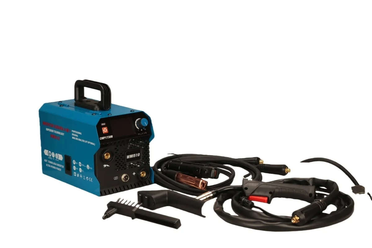 Aparat De Sudura Tip Invertor Cu Sarma 510A, MMA/MIG/MAG (TIG Optional) *CABLU Sudura 3M*, Afisaj Digital, Ventilat, URAL MASH IGBT Tehnology Ultra Hybrid Power, CMP1730B