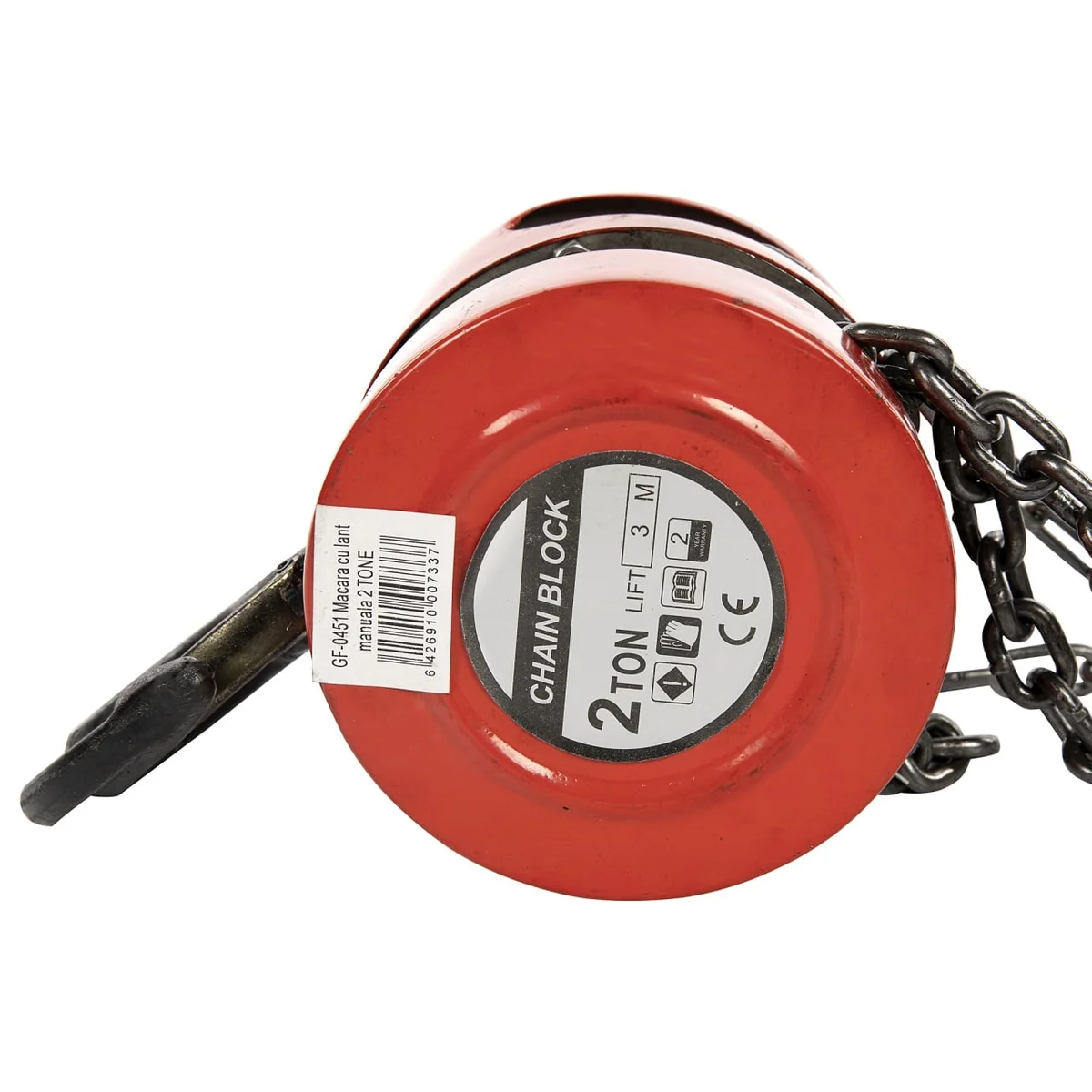 Macara 2T Tone, 3m, Cu Lanț Manuală (Palan Mecanic) Poland B0569
