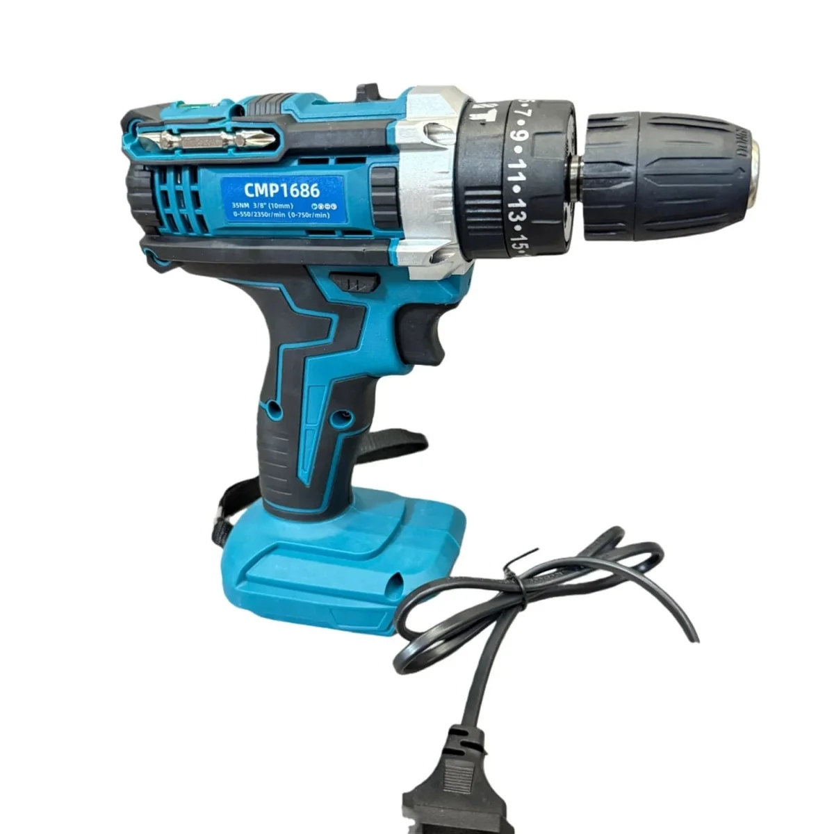 Set Bormasina Gaurit Si Insurubat + Pistol Cu Impact 350 Nm, 48V, Cu 2 Acumulatori Si Valiza Transport Campion Professional CMP1686