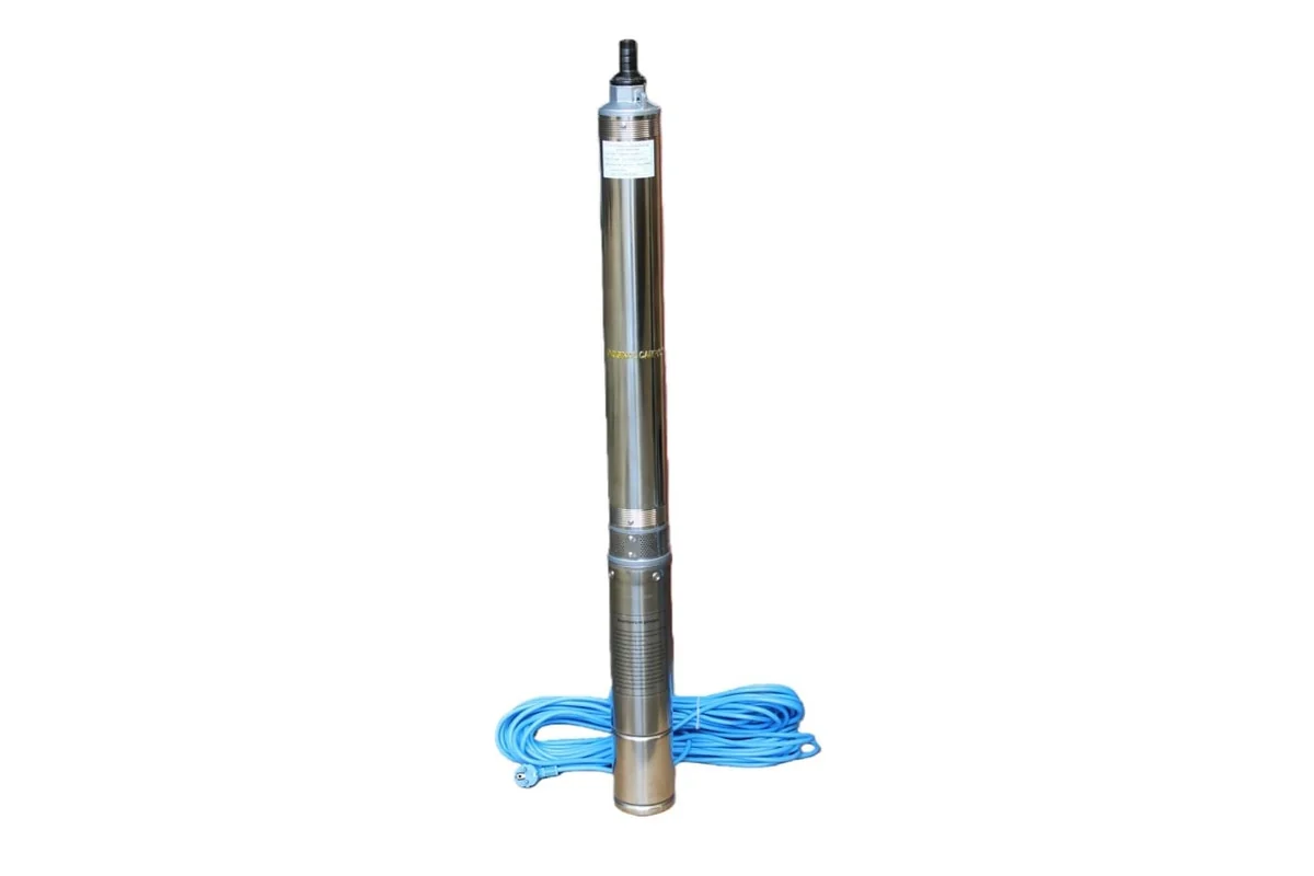 Pompa Submersibilă Multietajată Apă Curată, 4SDM3/7, 1100W, 7 Turbine, Cablu 30M, Înălțime Refulare 69M, Debit 3000 L/H, CMP1776