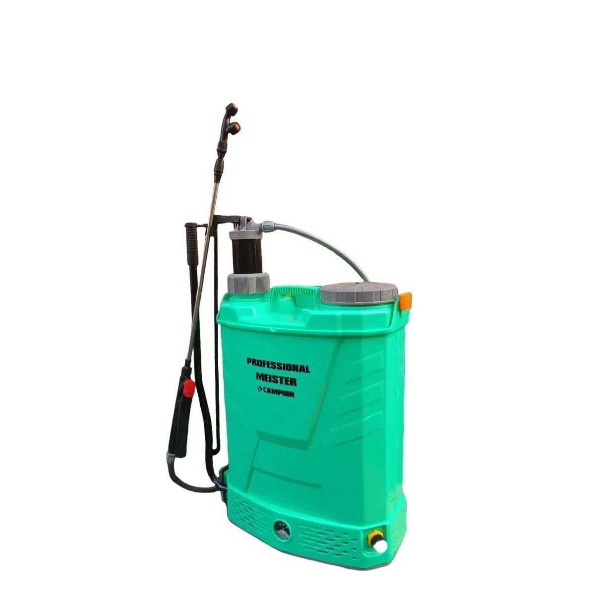Pompa De Stropit Electrica Cu Acumulator CMP1759, 16L, 12V 8Ah, Presiune Reglabila Pana La 4 Bar, Autonomie 3-5 Ore, Lance Telescopica Inox, DuzE Interschimbabile, Incarcator Inclus, Curele Captusite