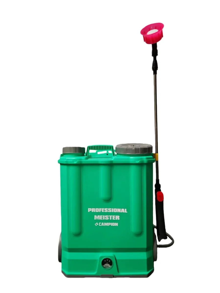 Pompa De Stropit Electrica Pe Baterie Cu Acumulator CMP1760, 12L, 12V, Presiune 2-4 Bar, Autonomie Pana La 4 Ore, Lance Telescopica Inox, Duze Multiple, Incarcator Inclus, Sistem Purtare Ergonomic