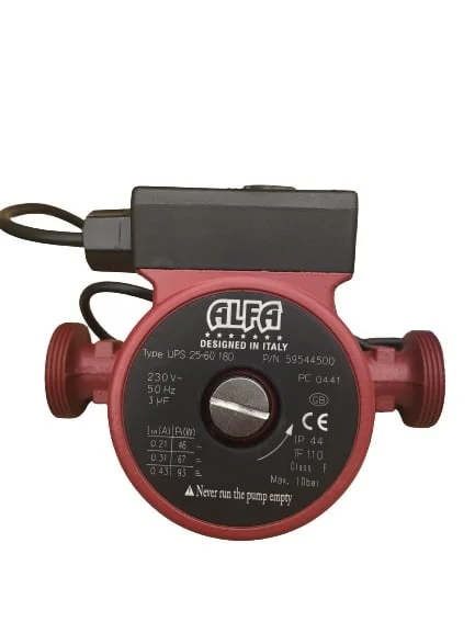 Pompa Circulare Recirculare Apa 25/6-180GR CMP1648 Alfa, 3 Mc/H, H=6M, 45-90W, 1", 230V