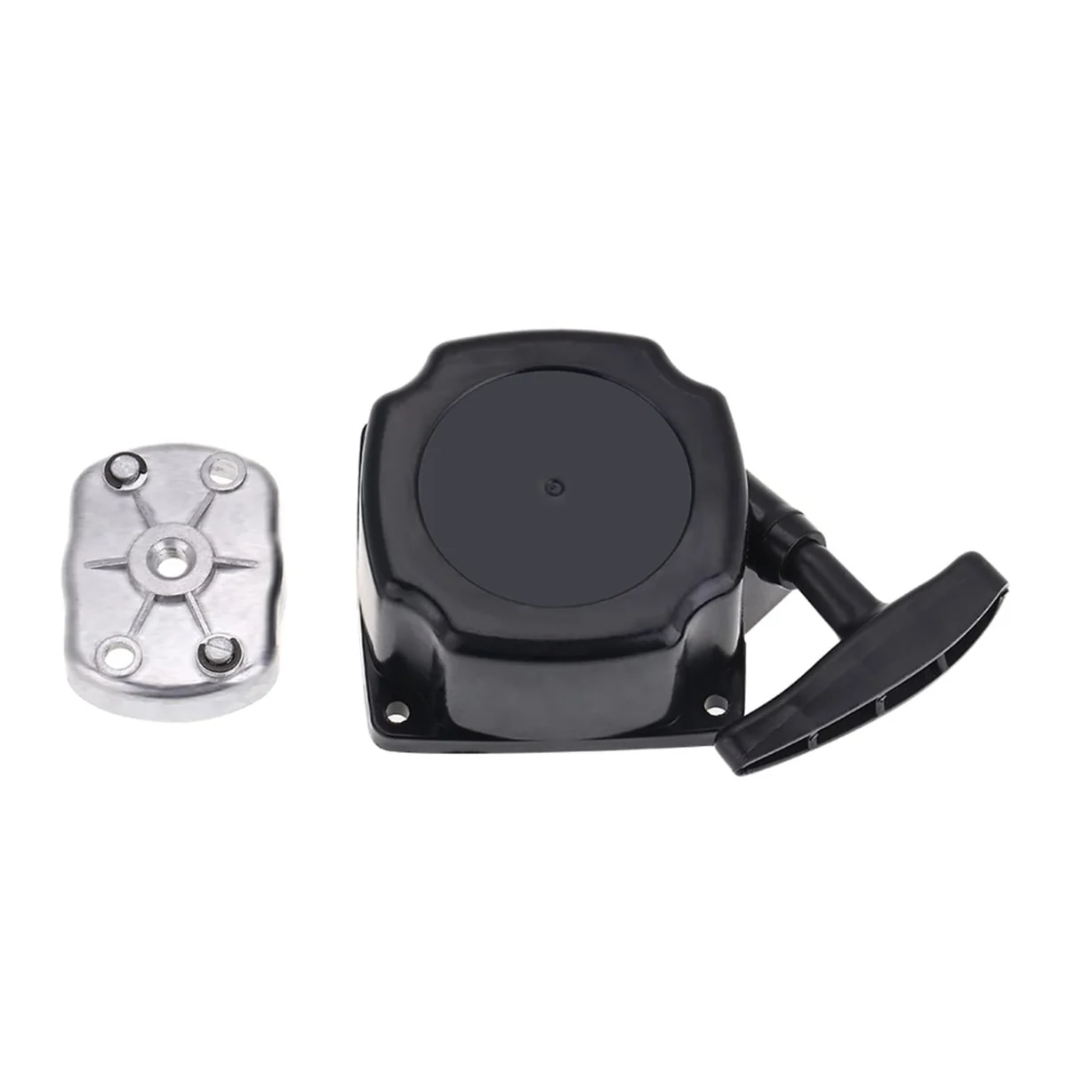 Demaror Dublu 4 Colțuri Drepte PROFI Negru MTC S CMP1820, Compatibil Motocoasă