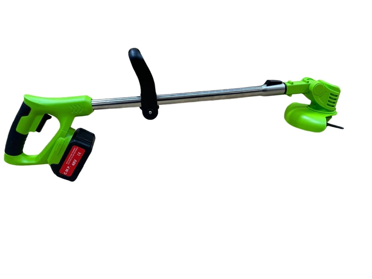 Motocositoare Electrică Cu 2 Acumulatori Și Accesorii CMP1823, Sistem Fără Fir, Motor Electric De Putere, Autonomie Extinsă, Design Ergonomic, Pentru Tuns Iarbă Și Vegetație Ușoară
