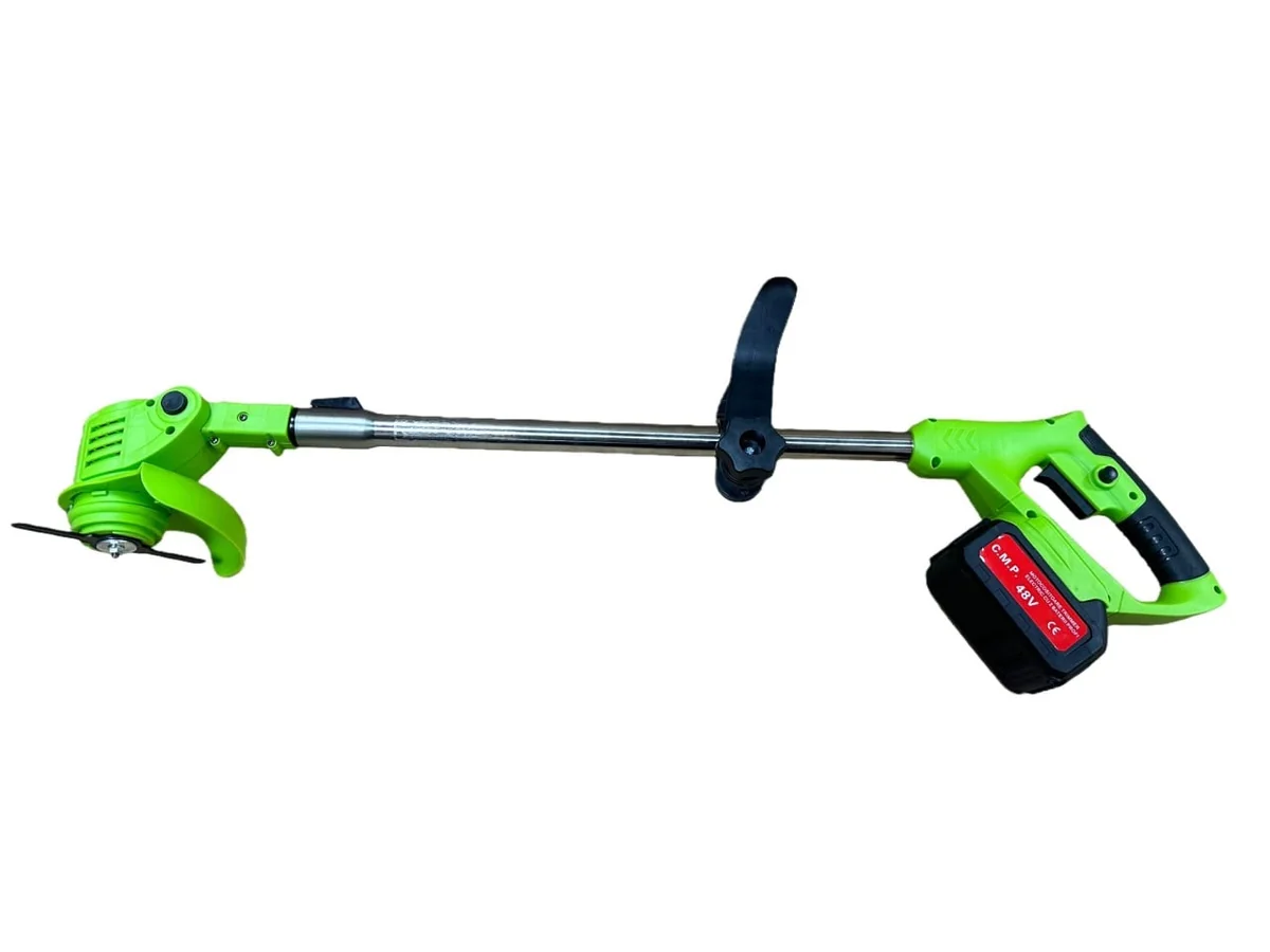 Motocositoare Electrică Cu 2 Acumulatori Și Accesorii CMP1823, Sistem Fără Fir, Motor Electric De Putere, Autonomie Extinsă, Design Ergonomic, Pentru Tuns Iarbă Și Vegetație Ușoară