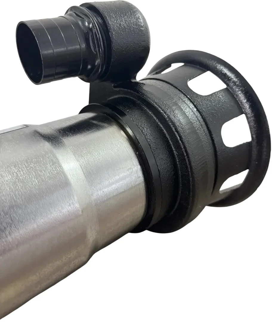 Pompa Apa Murdara Submersibila Inox Fara Plutitor GW GW7517, Putere 1100W (1.1KW), Cablu Alimentare 6.7m, Inaltime 41Cm, Latime 20Cm, Circumferinta 40.5Cm, Carcasa Otel Inoxidabil, Pentru Evacuare Apa Cu Impuritati